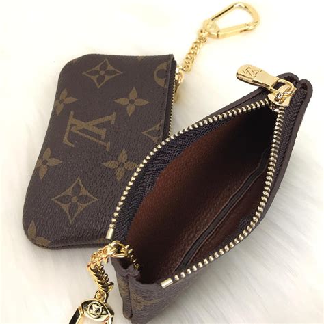 louis vuitton change purse keychain|louis vuitton coin pouch keychain.